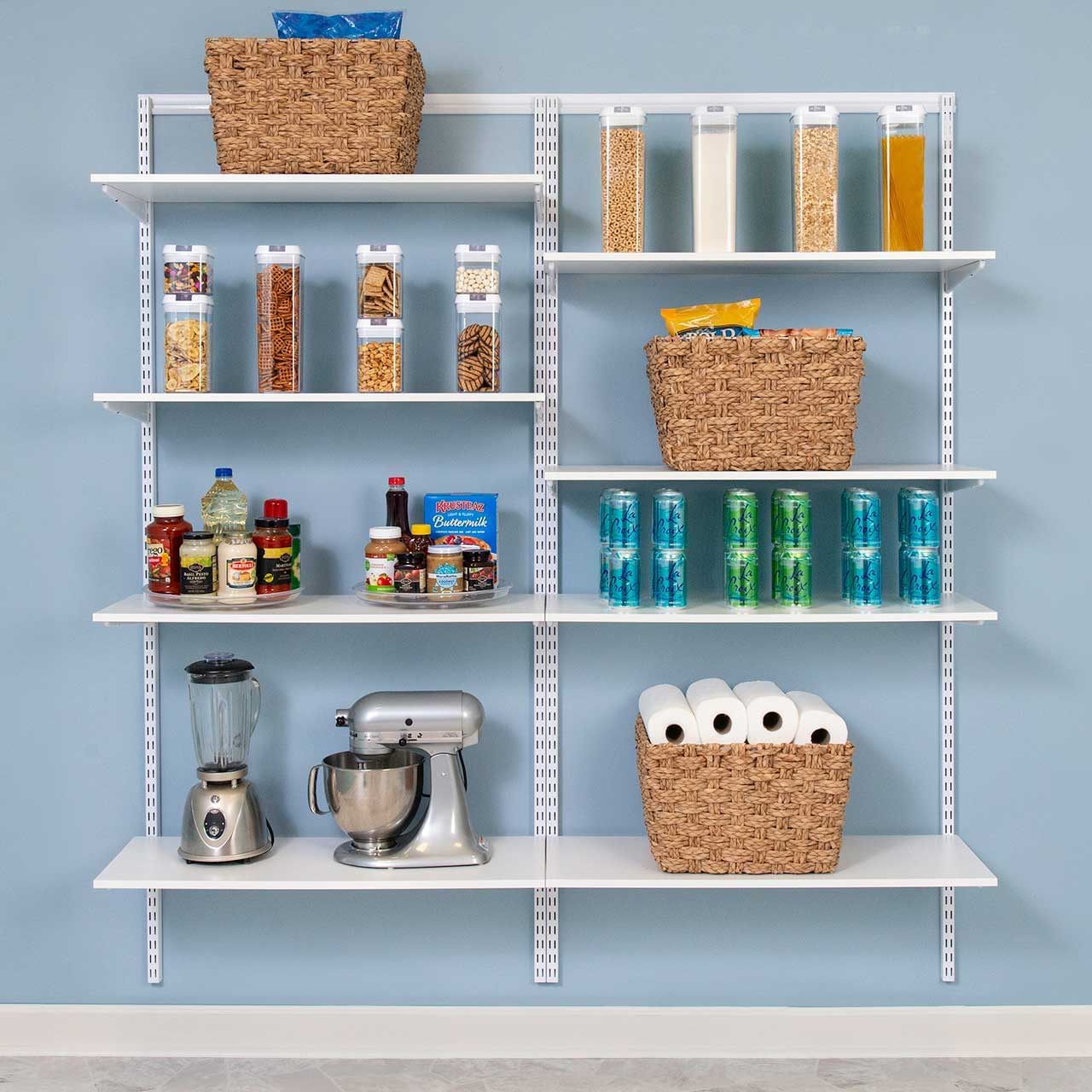 Kitchen Pantry Shelving Systems and Custom Pantry Storage Organizer -  Closets Plus Inc. Minnesota
