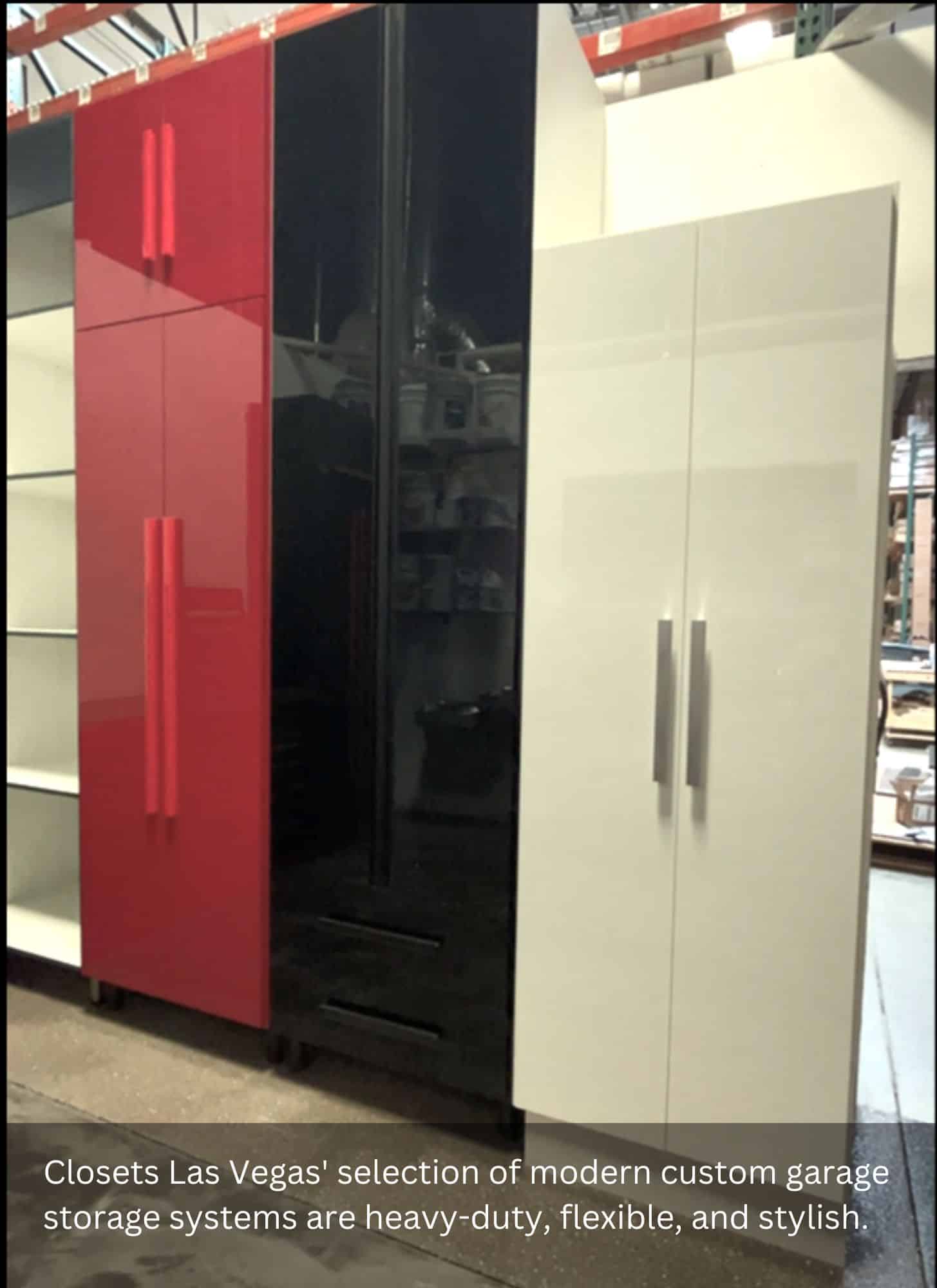 Flexible, Functional, and Fashionable Custom Garage Storage Closets