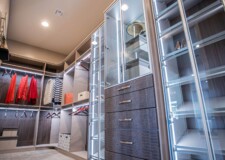 The sophisticated features of this expensive walk in closet in Las Vegas will leave you astonished Las Vegas stylish and modern expensive walk in closets