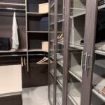 Corner rods are installed for smooth gliding from side to side. Local Closet Builders Las Vegas, NV