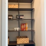 Outside view of the small walk in pantry. Closet Organizers Pantry Las Vegas, NV