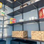 Down to the last detail, Closets Las Vegas installed removable PVC pipes to cover the holes in the brackets. Your pantry will stay looking neat, while also having the option to adjust your shelves! Closet Pantry Design Las Vegas, NV