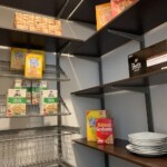 No more annoying multiple trips in the pantry. This pull out wire baskets allow you to carry everything you need to use. Custom Built Pantry Cabinets Las Vegas, NV