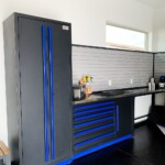 With custom garage cabinets that lock in place and padded drawers, you can rest assured that your tools are clean and organized.