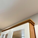 Details of his and her walk in closet.