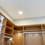 Closer look at the true lighting interior in this closet.